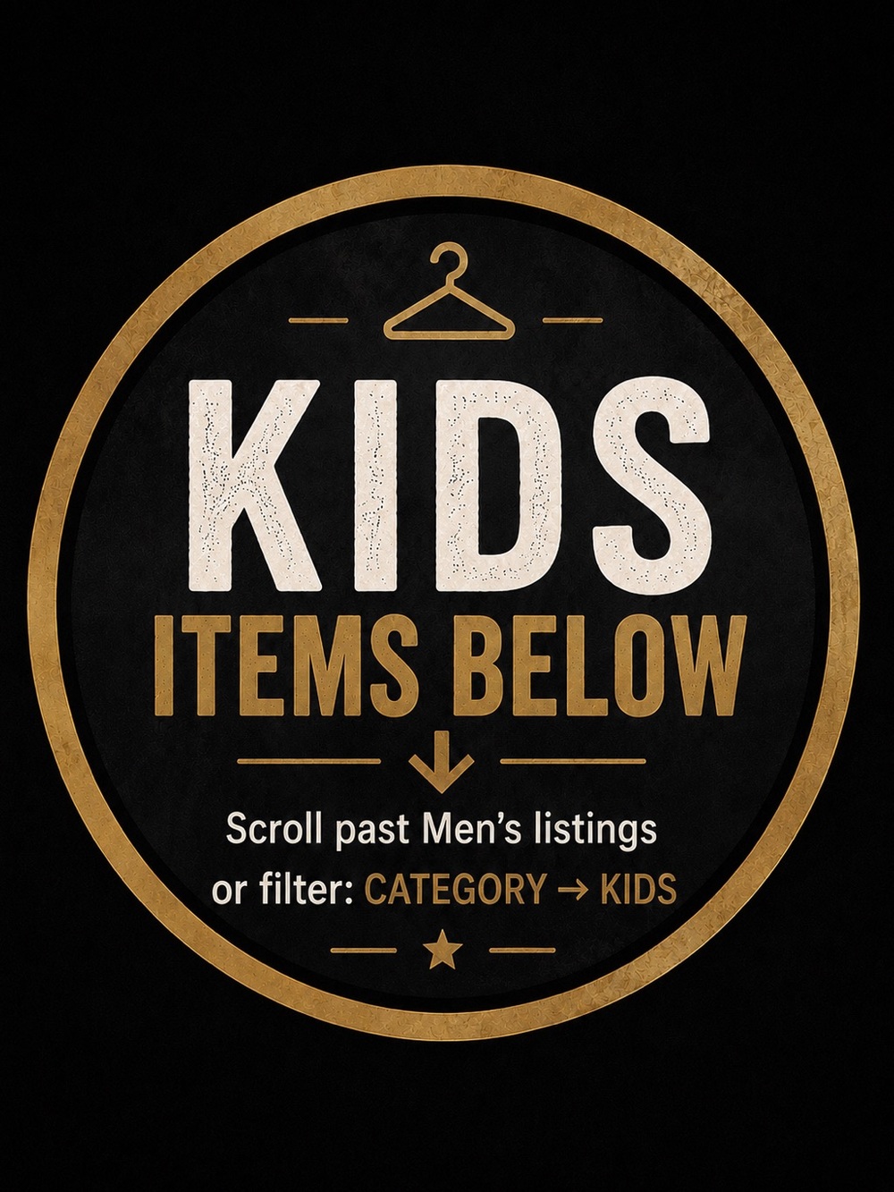Kids Items Below — Scroll Down or Filter Kids